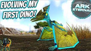 TAMING A PRIME PTERANODON TO EVOLVE INTO A PRIME LIGHTNING PTERA!! || Ark Eternal Ep 4!