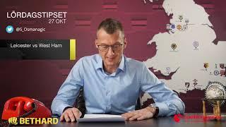 Speltips: Leicester - West Ham & Liverpool - Cardiff 27/10