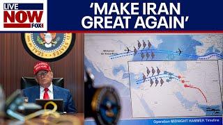 President Trump hints at Iranian regime change following U.S. strikes on nuclear facilities