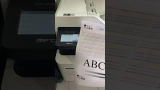 How To Test Print Brother MFC-L3735CDN || ubaid abid || tech meta #shorts #printer #repairtutorial