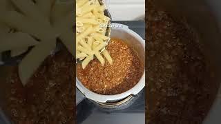 Desi Style Red Souce Pasta l Pasta In Pressure Cooker  #youtubeshorts#shorts #kitchenrecipes4441