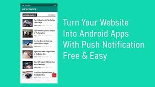 How Convert Any Website Into Android Apps In Android Studio With Push Notification Using Kotlin