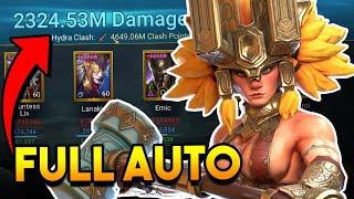 2 BILLION DAMAGE - Trunda FULL AUTO Hydra Team!! | Raid: Shadow Legends