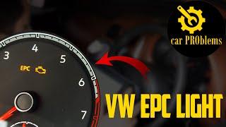 6 Causes of EPC light coming on VW vehicles. How to diagnose and fix?