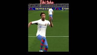 Tiki Taka  #efootball #shorts #pes