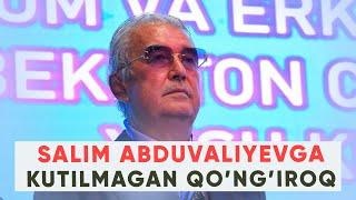 Salim Abduvaliyevga kutilmagan qo'ng'iroq