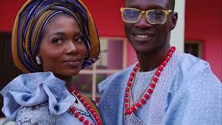 Popular Entertainer... Wisebell agogo ọgbọ́n Damilare ties the knoks with his wife Tolulope