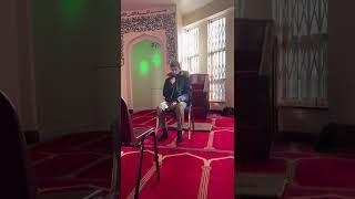 Beautiful recitation by Omar in Croydon mosque