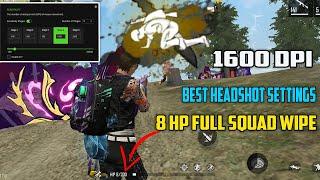 Free Fire Emulator 1600 Dpi Mouse Best Headshot Sensitivity Settings | Msi App Player | Bluestacks 4