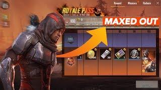 MAXED OUT 100RP! | Shadow VS Force?! | PUBG Mobile Season 5