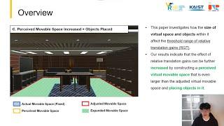 [VR 2022] "Effects of Virtual Room Size and Object on RTG Thresholds in Redirected Walking".