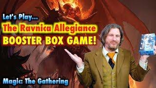 Let's Play The Ravnica Allegiance Booster Box Game For Magic: The Gathering!