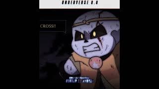Underverse 0.6 || Nightmare Sans vs Cross Sans & Dream Sans || Song: Montagem Bandido