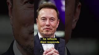 he reflects, then responds #billionaire #sigma  #elonmusk #trillionaire #success #motivation