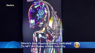 ‘We’re Very Excited’: World’s First Physical Gallery Dedicated To NFT Art Opens In New York City