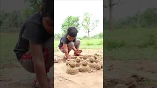 Teri Mitti Bachpan ke khel Village Life #shorts #viral #army #family #trending