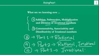 Adding and Subtracting two Irrational numbers (1 of 4)