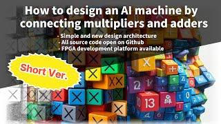 [Short Ver.] How to create a high-speed AI chip by connecting a handful of multipliers and adders