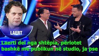 Laerti del nga shtëpia, përlotet bashkë me publikun në studio, ja pse