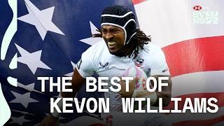 King Kevon! USA Sevens Captain Fantastic! | Kevon Williams' BEST Sevens tries