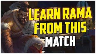 LEARN RAMA FROM THIS MATCH! RANKED SMITE S10