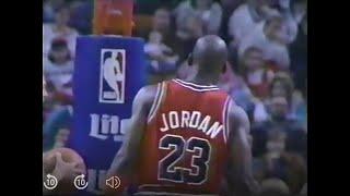 MICHAEL JORDAN Attack Mode Dunk Bulls @ Cavs 1991