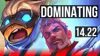 KENNEN vs JAYCE (TOP) | 6/0/2, Dominating | KR Grandmaster | 14.22