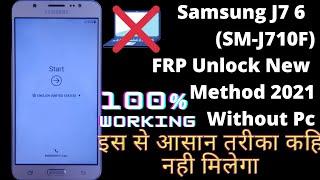 Samsung Galaxy J7 6 (SM-J710F) FRP Unlock New Method 2021 Without PC 