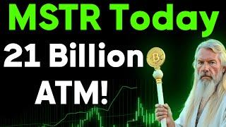 MSTR (MicroStrategy): 21 Billion STRK ATM announcement! Over 250k Bitoin to be bought?