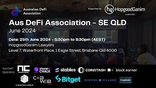 Aus DeFi Association (Brisbane) - 25th June 2024
