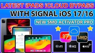 iCloud Bypass iPads M1/M2 With Sim iOS 17/16 SMD Activator | iPad Air/Mini/iPad Pro 12.9/11 inch