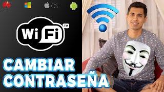 Cómo cambiar Contraseña WIFI y nombre de red  3 MINUTOS | 2021 | Windows, Android, IOS