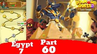 Diamond Quest 2 The Lost Temple Egypt Stage 7 Gameplay Walkthrough Part 60