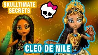 ¡TODA UNA REINA! | Muñeca Cleo de Nile de Monster High Skulltimate Secrets Serie 4 🩵