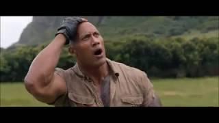 Jumanji Welcome to the Jungle - Dwayne Johnson Smolder Scenes