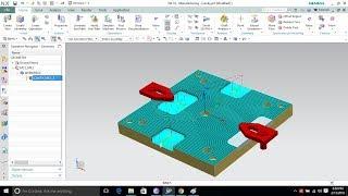 Check geometry! NX 11 MANUFACTURING TUTORIALSiemens NX Cam! CNC | MILLING | CAVITY MILL OPERATION |