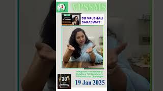 VPSSMS 2025 - Speaker Dr Vrushali Saraswat