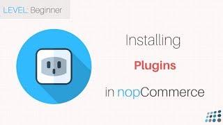 nopCommerce. Installing a plugin