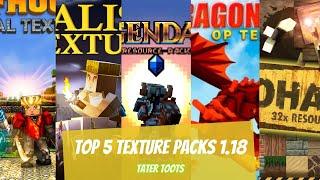 Top 5 Bedrock Texture Packs for 1.18 (Minecraft Marketplace Review)