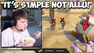 S1MPLE IS SMURFING ON ALLU'S PC?! DEVICE MONITOR SMASH! CS:GO Twitch Clips