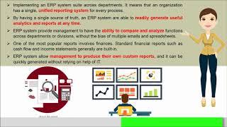 Advantage & disadvantage of ERP system