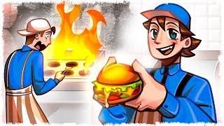 ДВА ДНЯ БЕЗ ПРОИСШЕСТВИЙ!!! В FAST FOOD SIMULATOR!!!