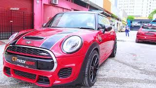 MINI COOPER F56 INSTALL CARBON FIBER EXTERIOR AND INTERIOR ACCESSORIES