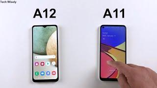 SAMSUNG A12 vs A11 Speed Test