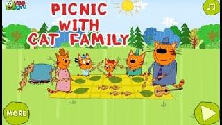 Picnic with Three Cats