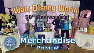 Walt Disney World 50th Anniversary Merchandise | Merchandise Preview | Disney Parks
