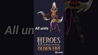 Every Unit from HoMM Olden Era #homm #games #heroesofmightandmagic #oldenera #strategy #dungeon