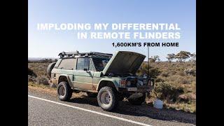 Imploding My Rear Differential In Remote Flinders Ranges | Range Rover Classic