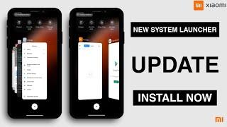 NEW SYSTEM LAUNCHER UPDATE | NEW RECENT PANELS ADDED | INSTALL NOW!!