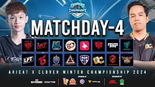 Live สด! ARICAT x CLOVER WINTER CHAMPIONSHIP 2024 DAY 4